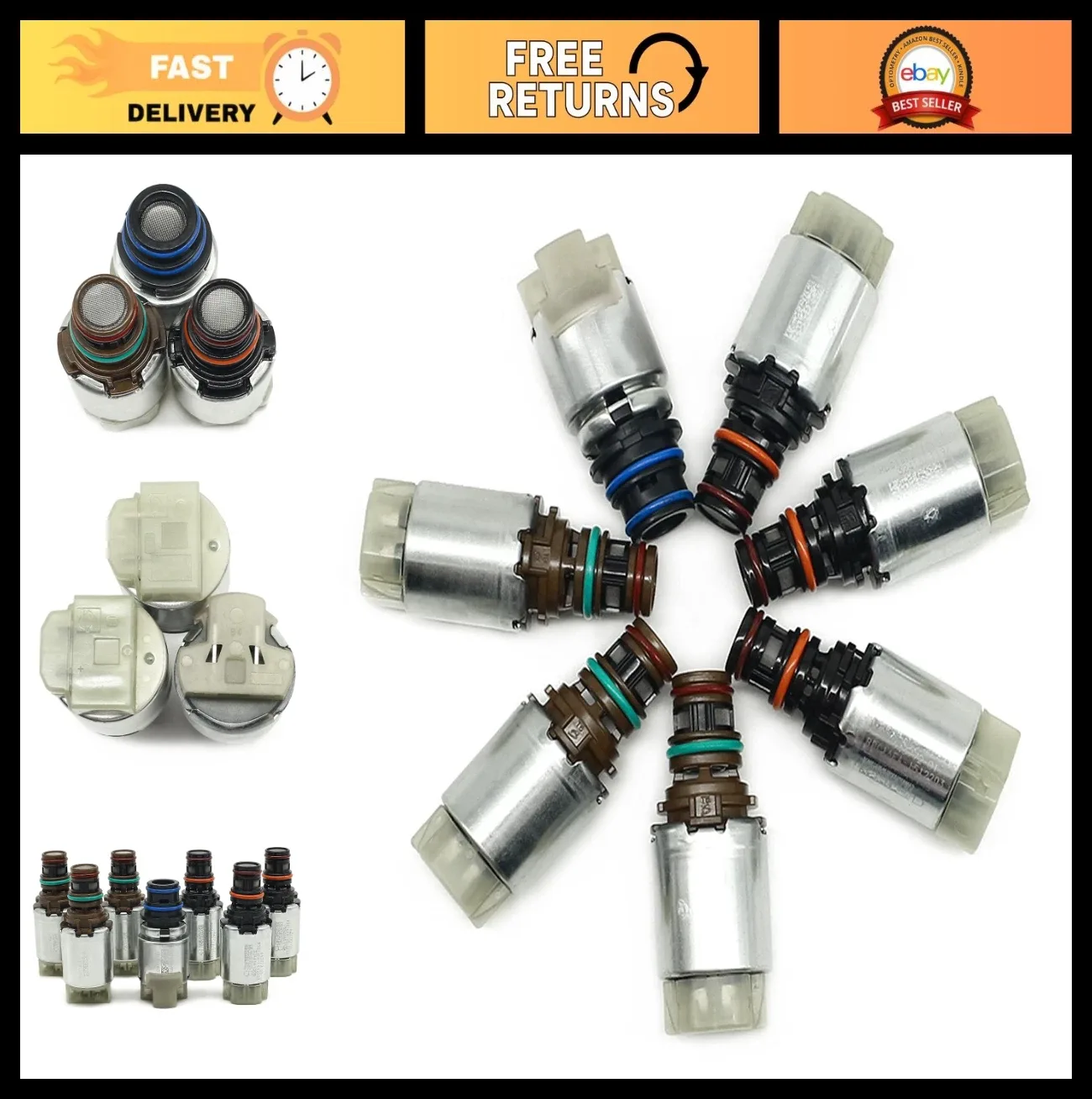 6F35 Transmission Solenoid Kit for Escape, Fusion, Tribute - MPN 6F35 AL8Z-7G391-A
