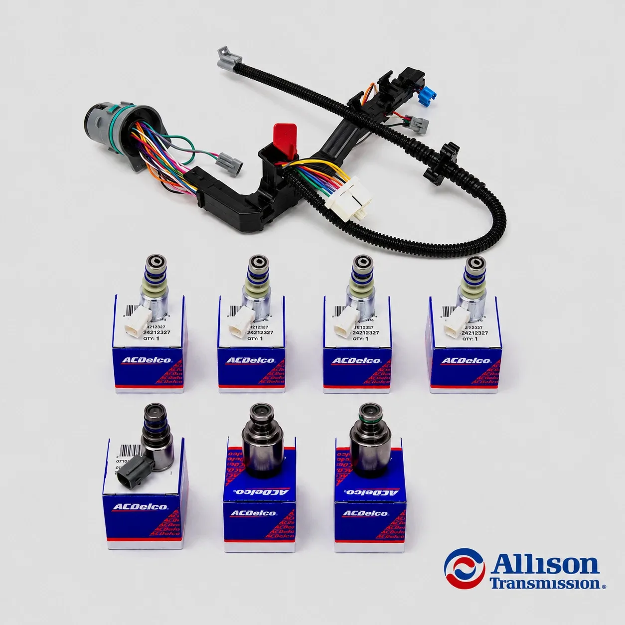 Shift Solenoid Kit W/Wire Harness Allison Duramax Trans. 2004-2005