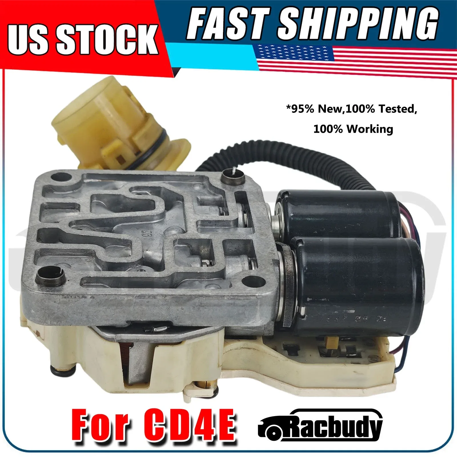 CD4E Transmission Solenoid Pack Shift Block For Ford Escape Mercury Mazda MX6