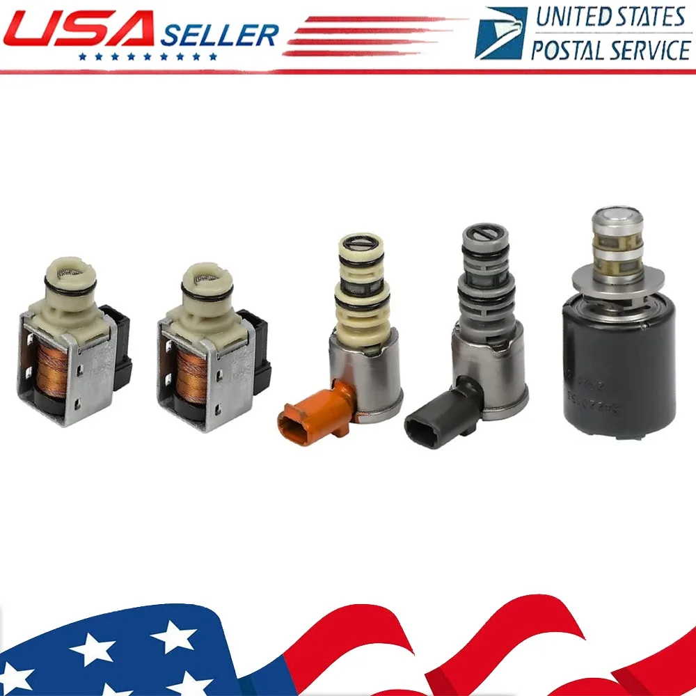Transmission Master Solenoid Kit For GMC Chevy EPC Shift TCC 3-2 PWM 4L60E US