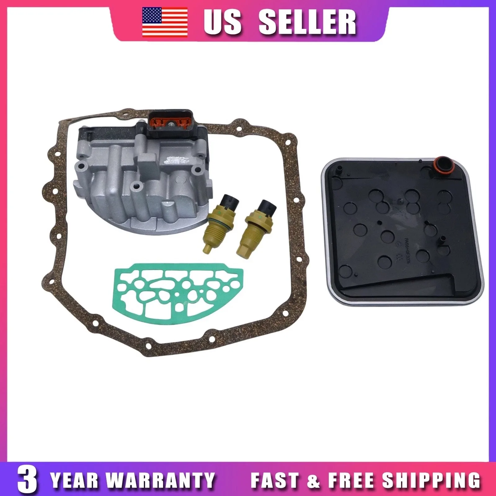 1990-2011 Dodge Caravan Transmission Control Solenoid Kit A604 5015646AC image 3