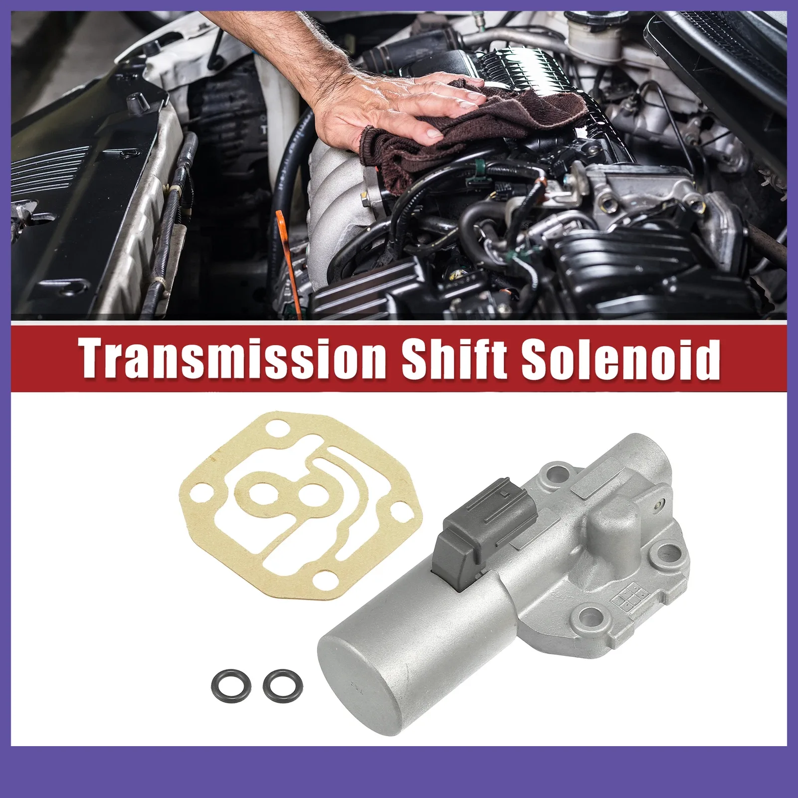 2003-2005 Honda Accord DX Transmission Shift Solenoid 28250PRP013 image 2