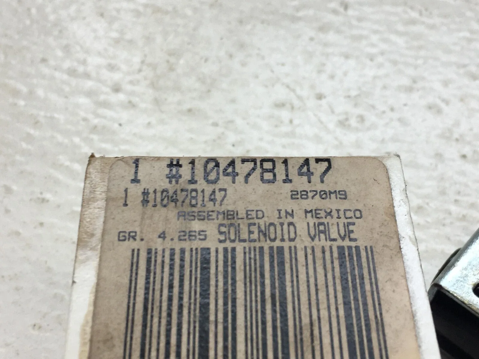 Genuine GM Automatic Transmission 1,2 Shift Solenoid 24201004 1991-2009 Chevy image 2