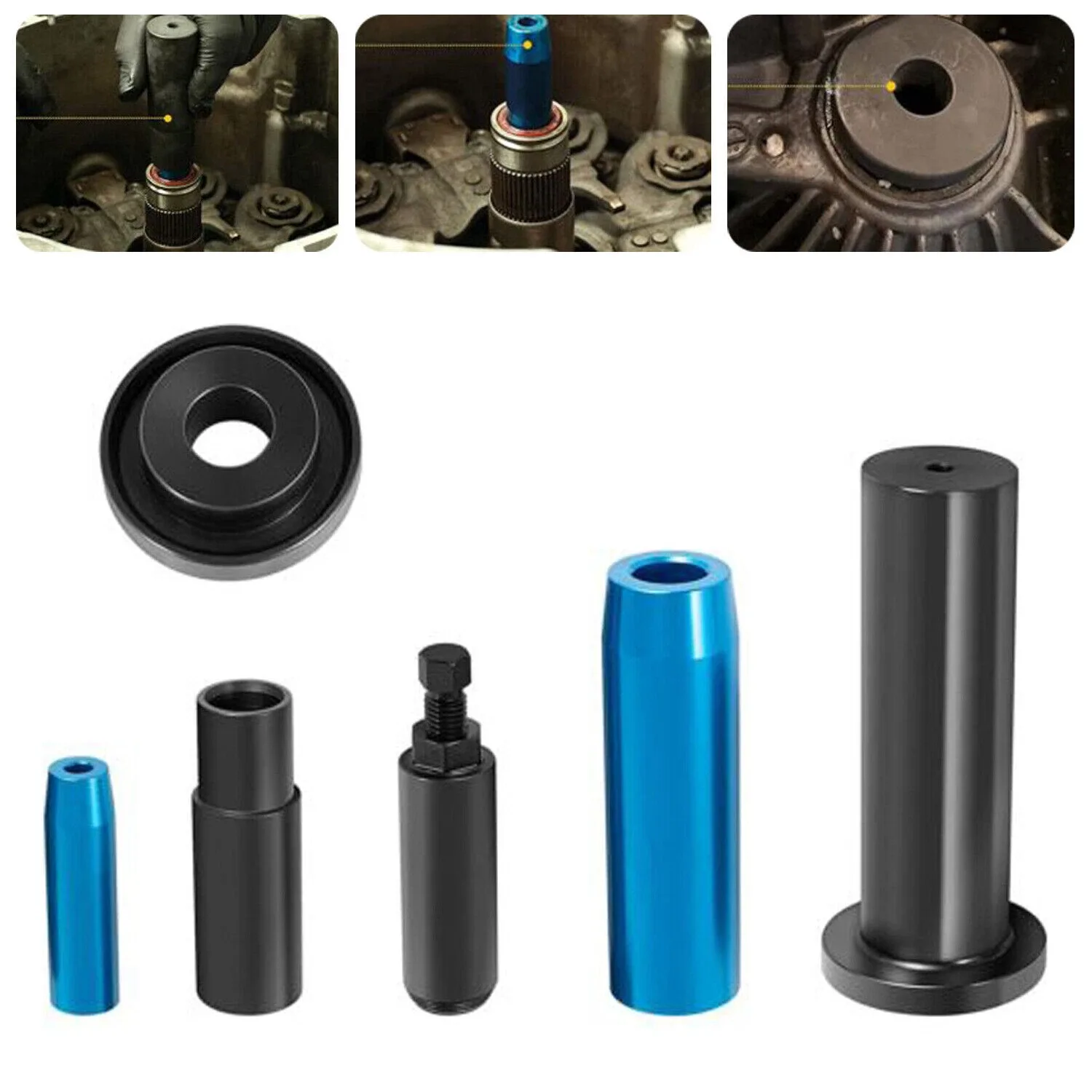 DPS6 6DCT250 Output Shaft Installer & Remover Set MPN 5002 for Ford Fiesta, Focus, Volvo