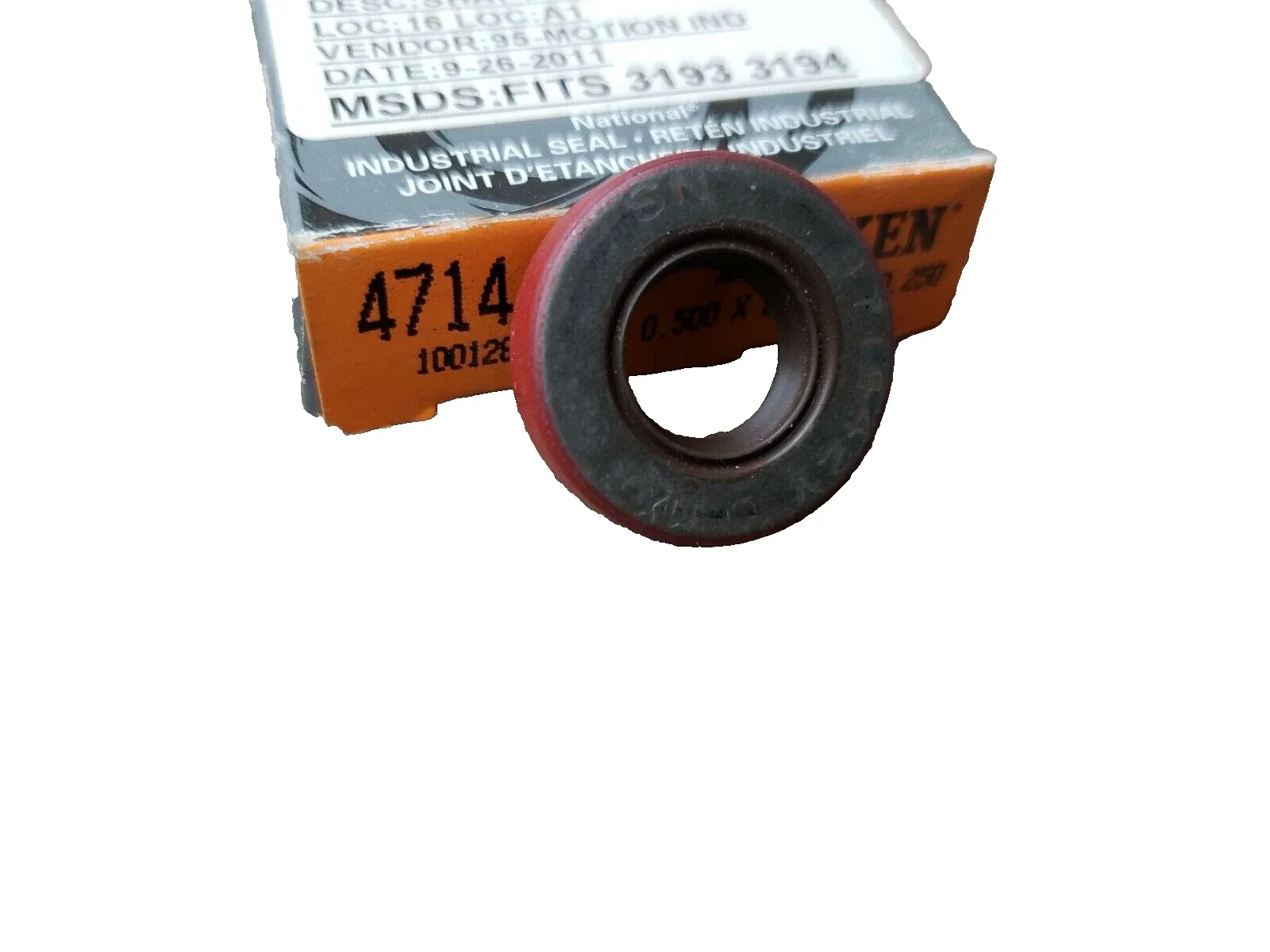 Timken Output Shaft Seal SEL471442V (3193/3194) 0.500 x 0.999 x 0.250 image 3