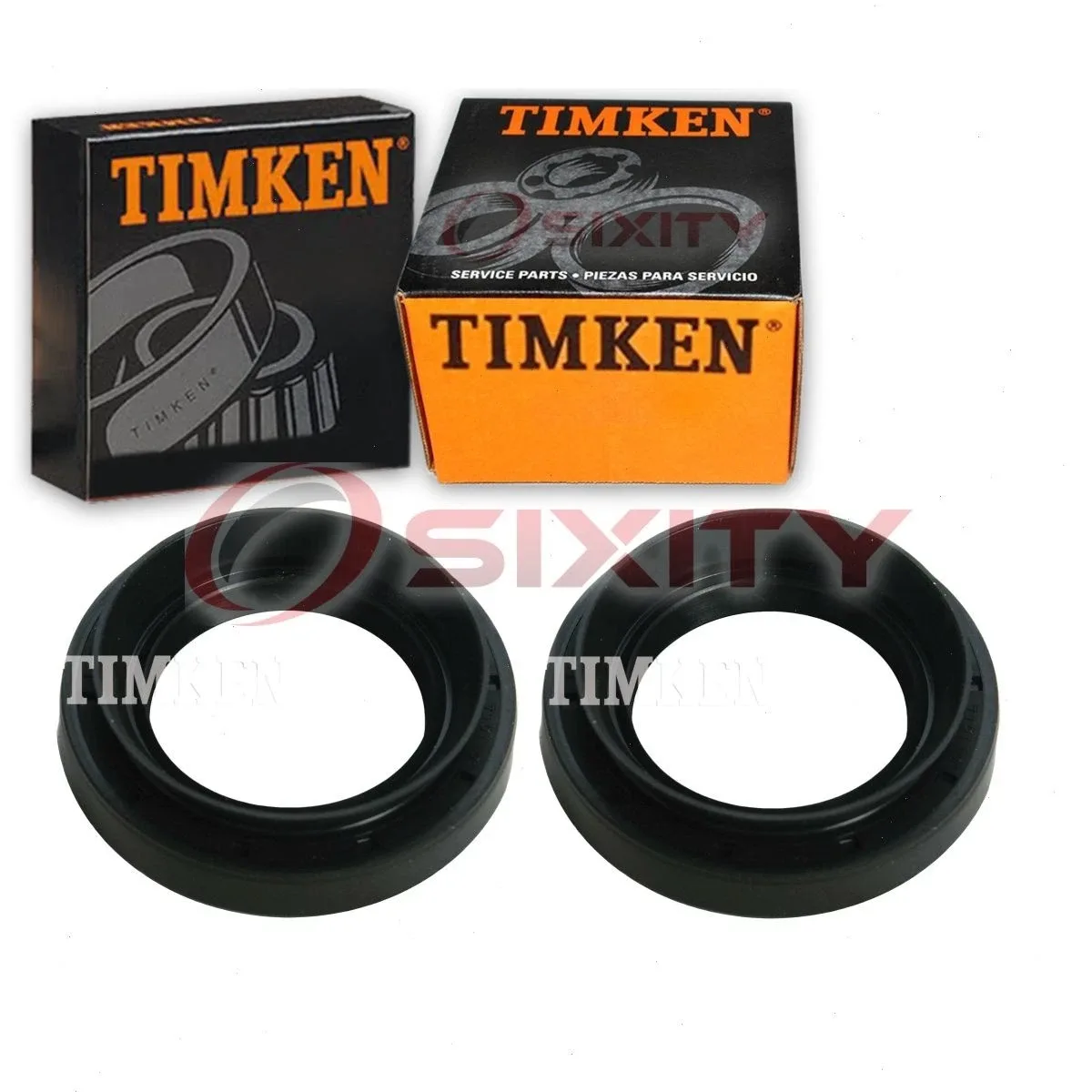 2 pc Timken Transmission Output Shaft Seals for 1984-1999 Toyota Tercel xm