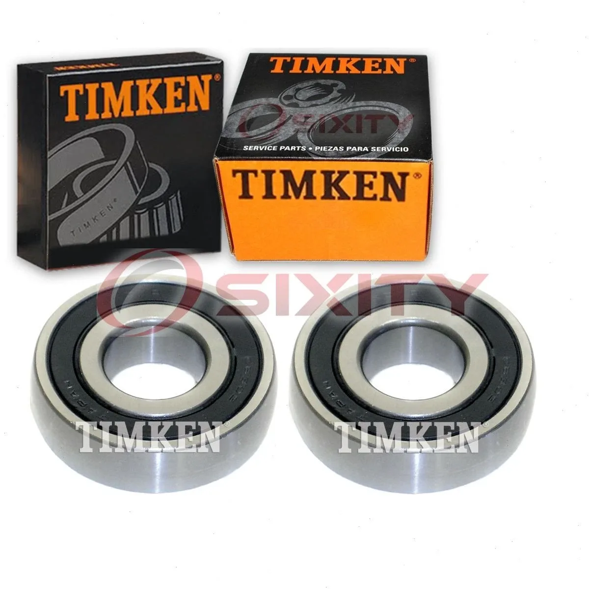 2 pc Timken Rear Transmission Output Shaft Bearings for 1964-1965 Chrysler oy