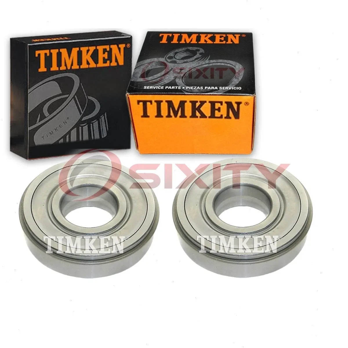 2 pc Timken Rear Transmission Output Shaft Bearings for 1986-1994 Nissan D21 jw