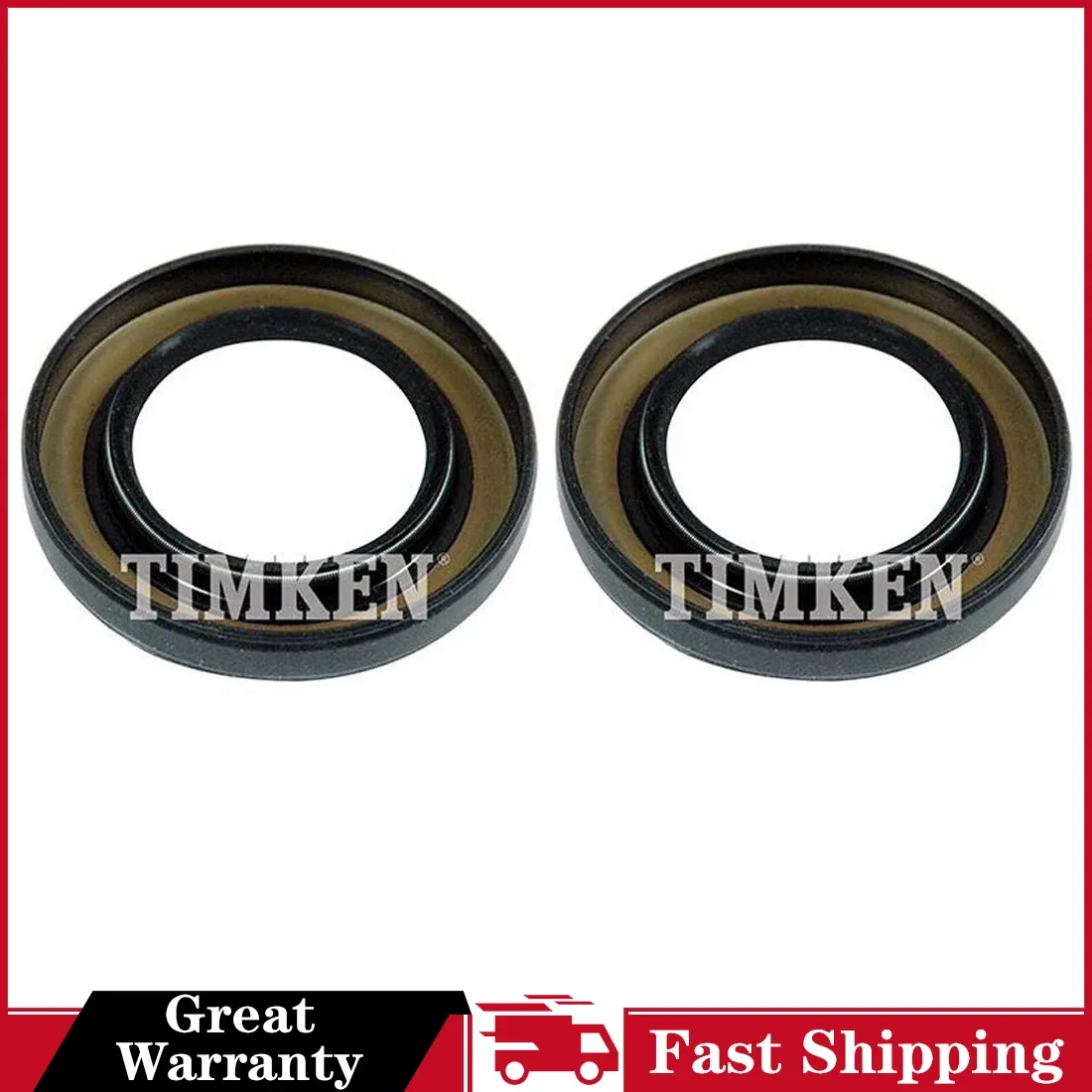 For Honda Accord 2003-2006 2007 2x Timken Manual Transmission Output Shaft Seal