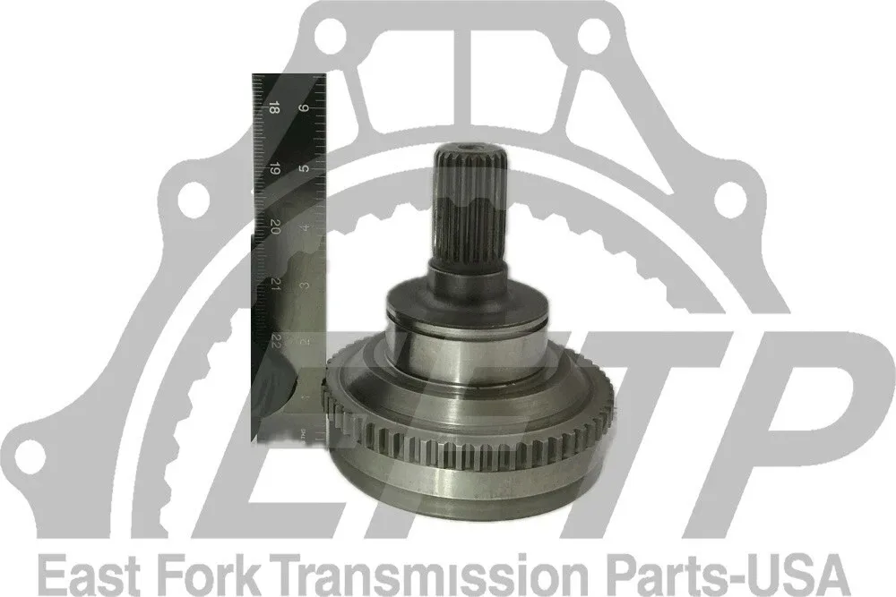 Dodge - A518 48RE Output shaft 4x4, 5 1/4" long, 1 7/8" long splines image 2