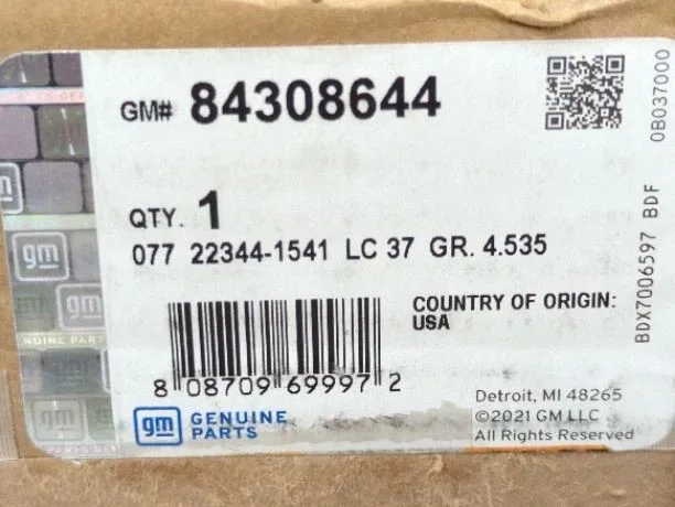 New OEM GM Transfer Case Output Shaft Sprocket 2007-2019 Silverado HD 84308644 image 2