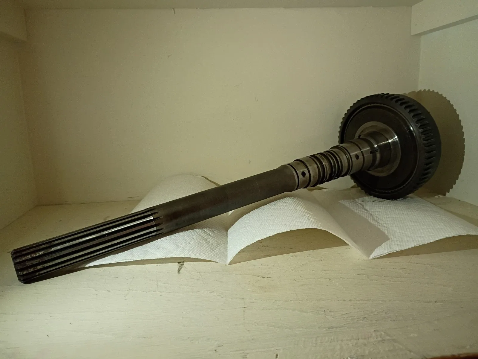 1951-56 Ford-O-Matic Small Case Car (long) Output Shaft 16 spline And Rear Drive