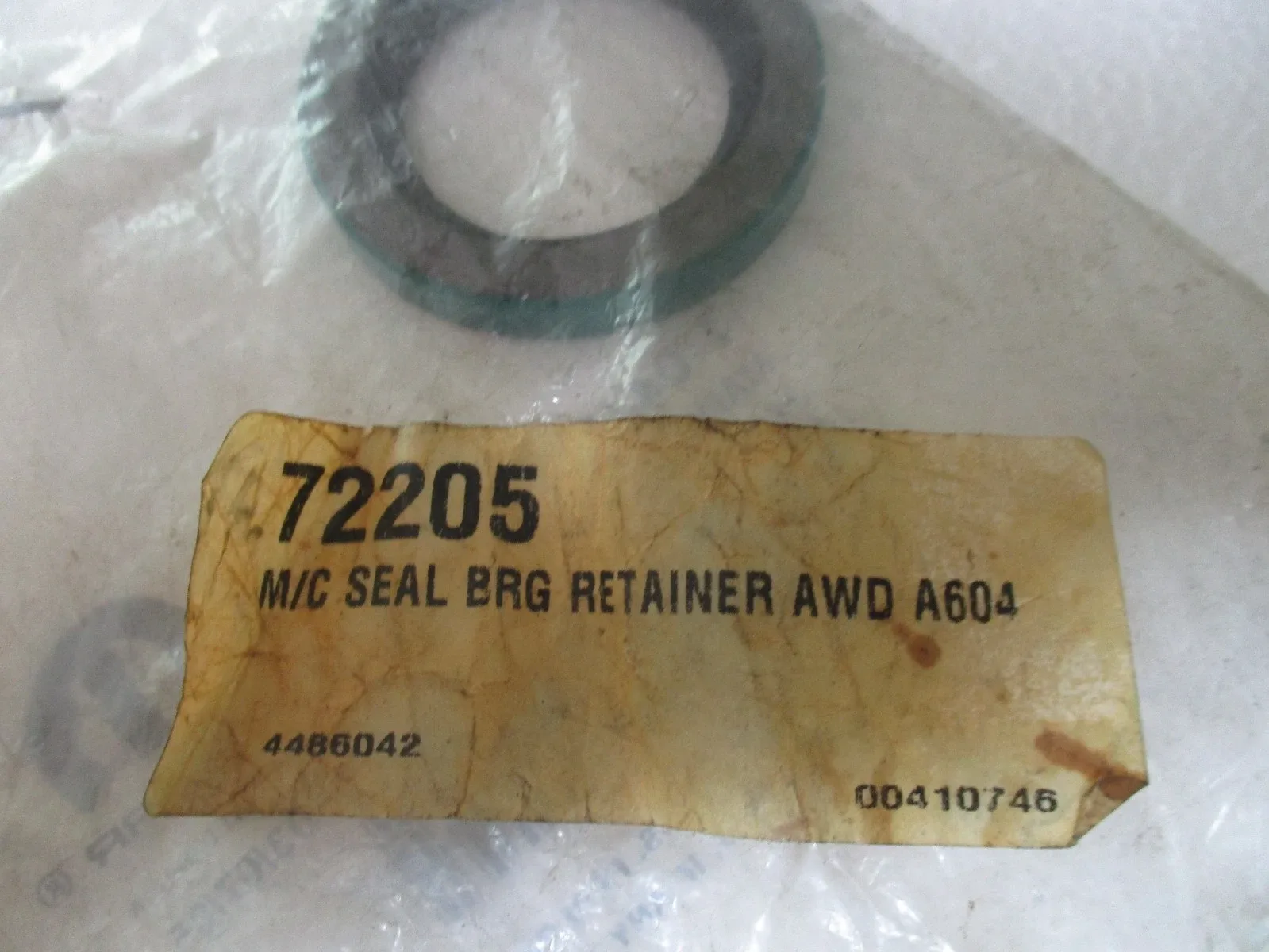 NOS (04486042) Dodge Chrysler A413,A470,A670,Transmision AW Axle Seal 1981 UP image 2