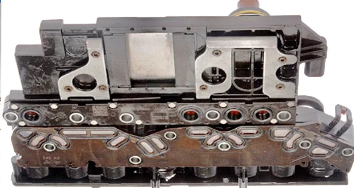 GM 6T70 Complete Valve Body with Solenoids — Mfr. Part 124420 (OE 25420B)