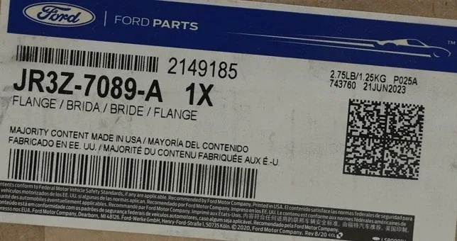 NEW OEM Ford 10R80 Auto Trans Output Shaft Flange JR3Z-7089-A Mustang 2.3L 18-25 image 3