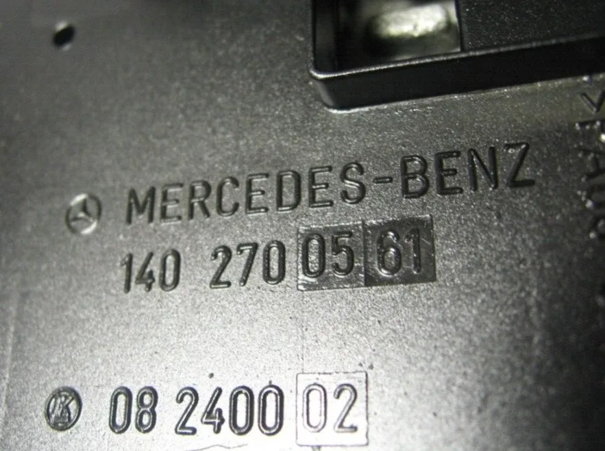 1998-2002 Mercedes S500 CL500 Valve Body Conductor Plate A 140 270 05 61 image 3