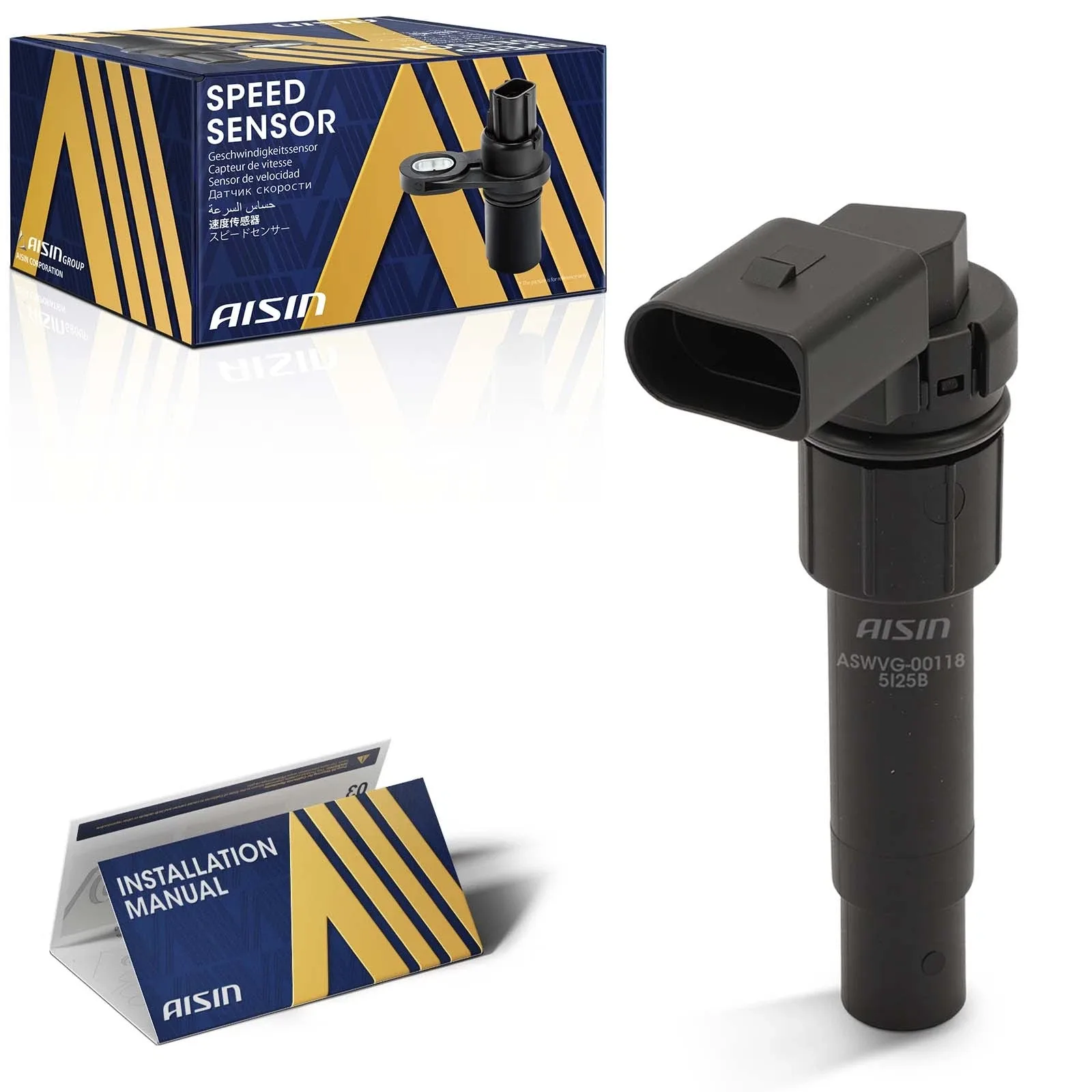AISIN Manual Transmission Output Speed Sensor for Volkswagen Beetle Golf Audi A3