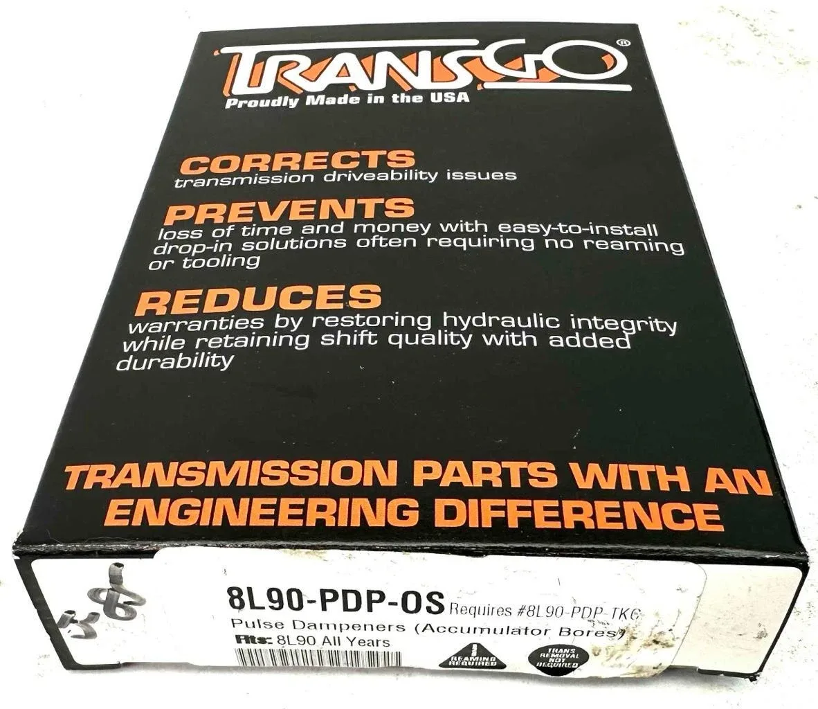 TRANS-GO 8L45/8L90 Valve Body Pulse Dampener Tool Kit 8L90-PDP-TKC
