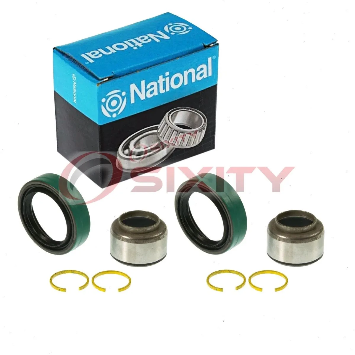 2 pc National Output Shaft Seal Kits for 1995-2005 Pontiac Sunfire Automatic xk
