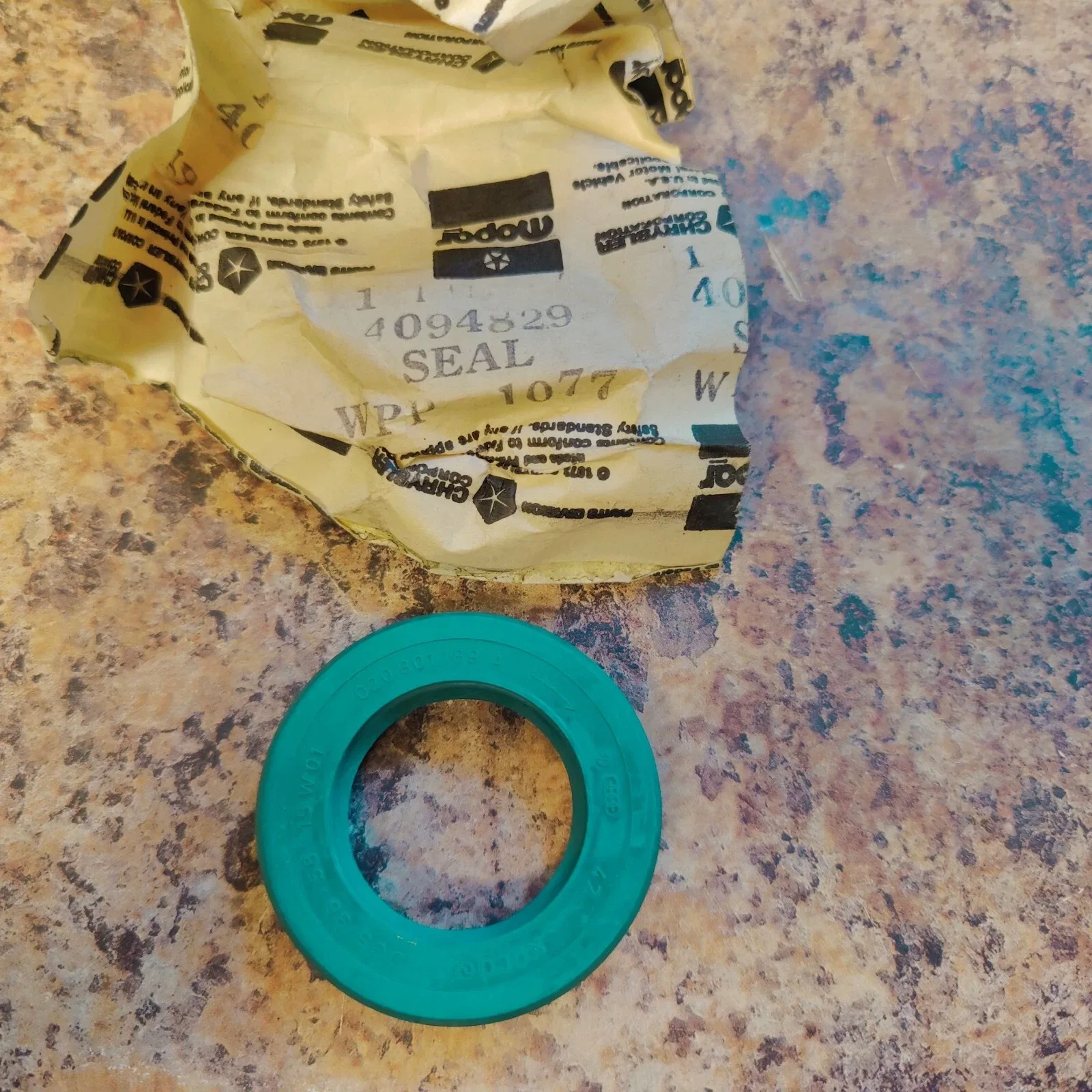 OEM NOS Mopar Transmission Output Shaft Seal # 4094829 /Fits 78-83 Omni/Horizon