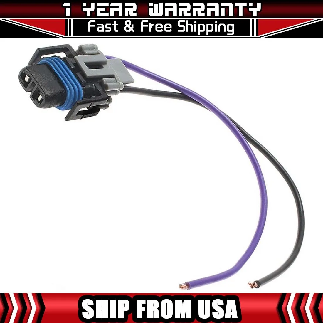 output shaft speed sensor Connector For Chevrolet Astro 1989