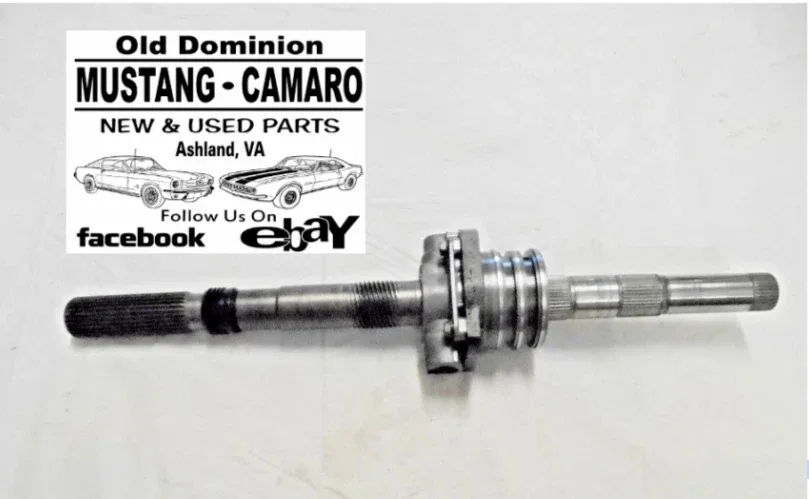 1965-1969 Mustang Automatic C4 Transmission Output Shaft Assembly