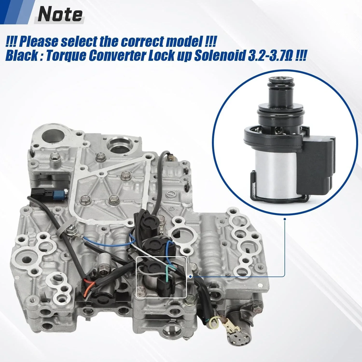 Subaru CVT TR580/TR690 Torque Converter Lock-Up Solenoid — Fits Forester, Impreza, Legacy image 2