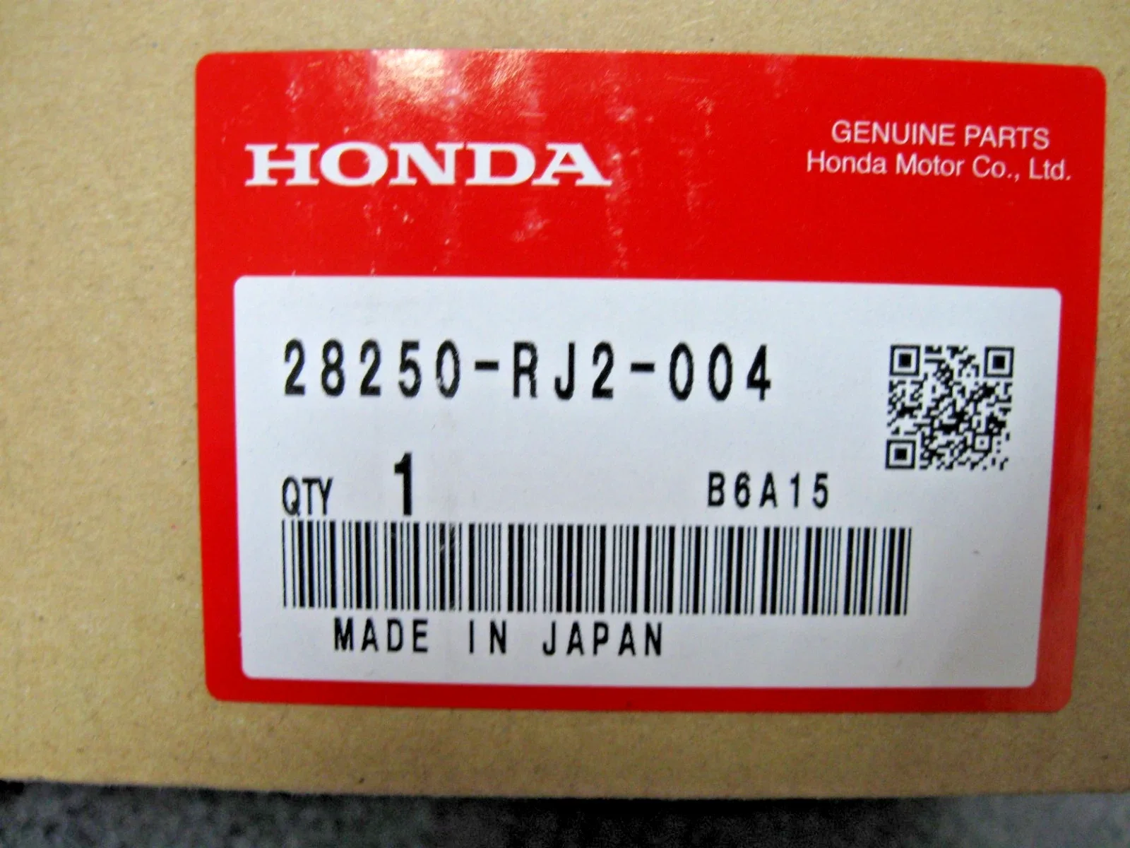 Honda 28250-RJ2-004 Solenoid Assy., Linear (A) 2013-14 Accord, New Genuine image 2