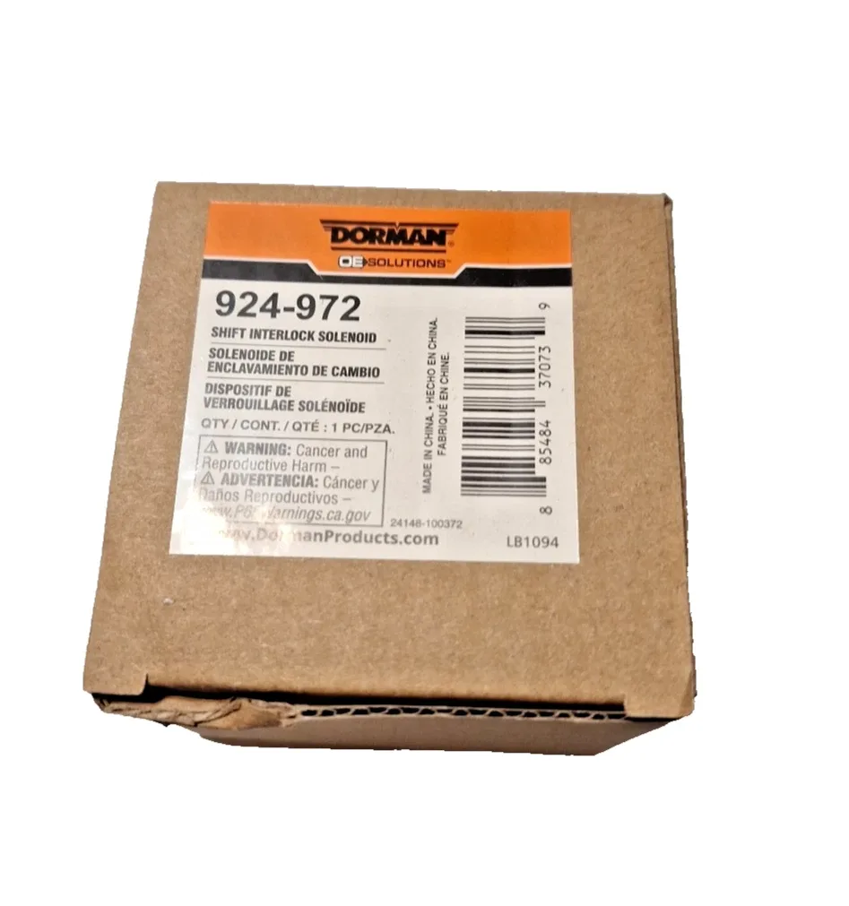 Genuine Dorman Shift Interlock Solenoid Assembly 924-972