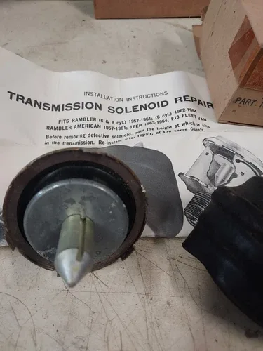 1957/64 AMC JEEP NOS RAMBLER TRANSMISSION SOLENOID KIT CHECKER FJ3 WILLYS