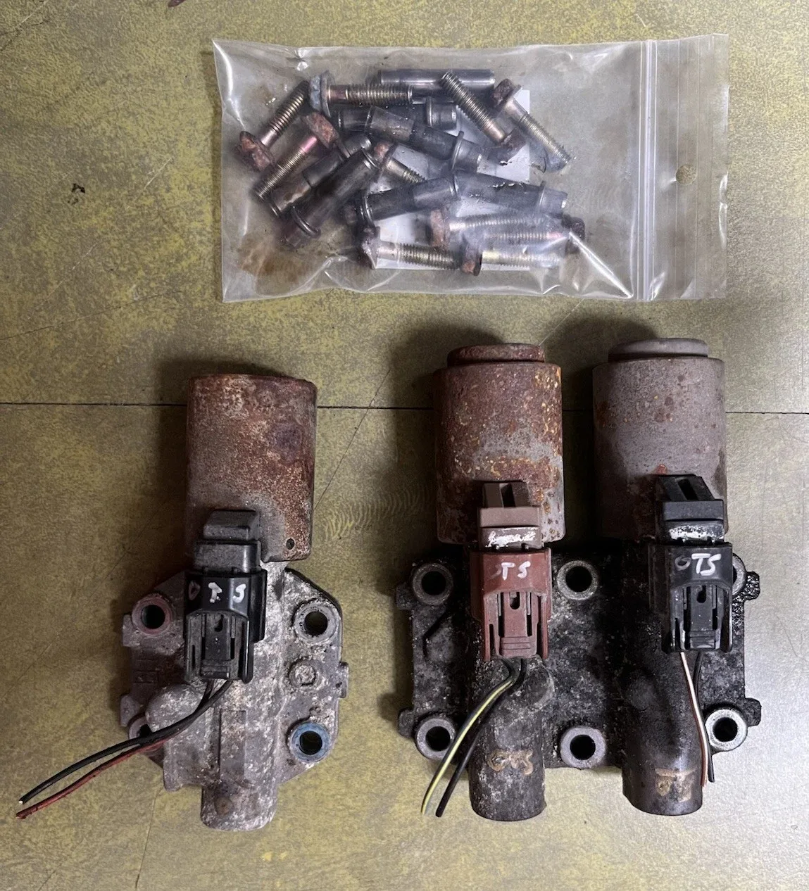 2005 Honda Accord EX 2.4 Shift Linear Solenoid Dual & Single Assembly