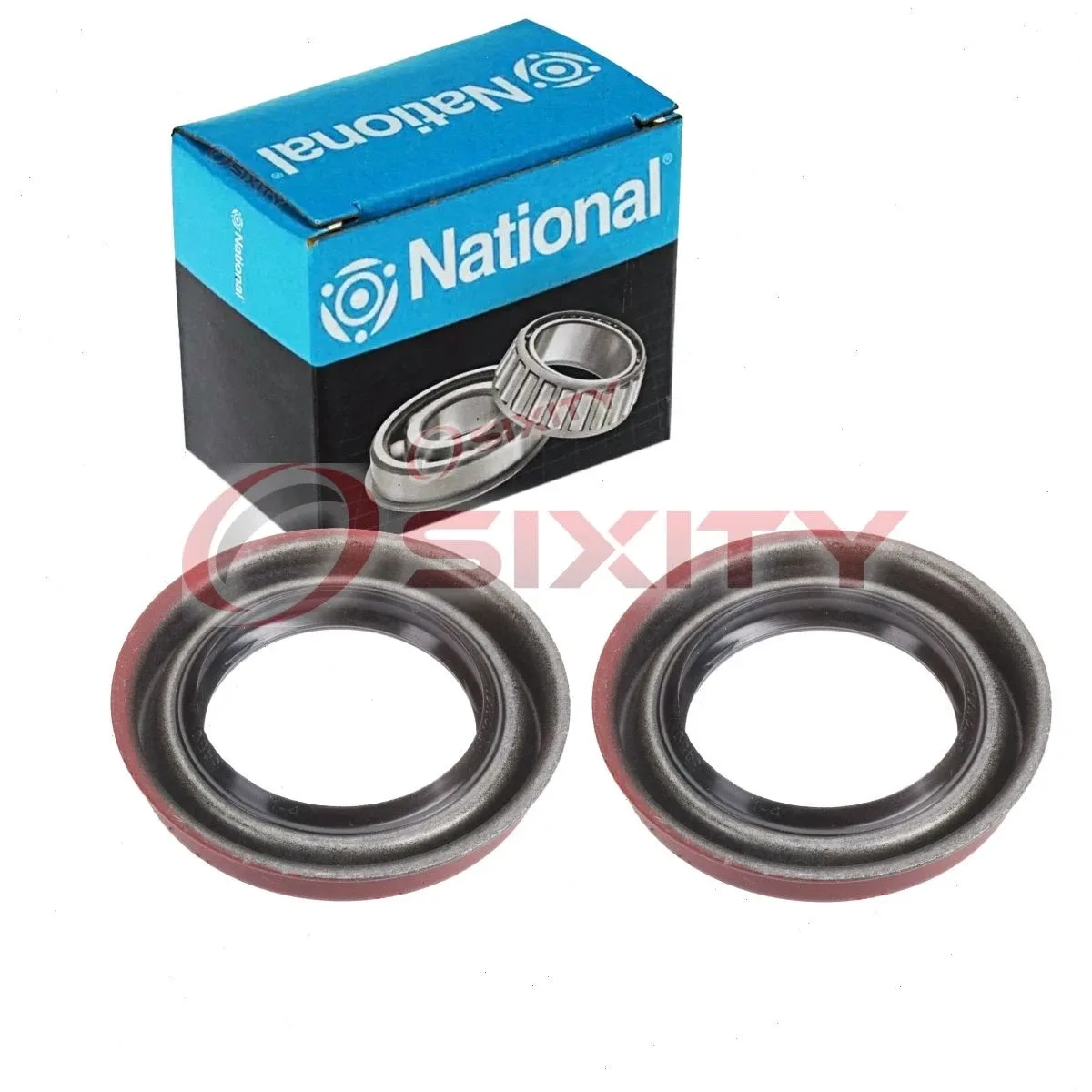 2 pc National Transmission Output Shaft Seals for 1984-1993 Chrysler Daytona ej
