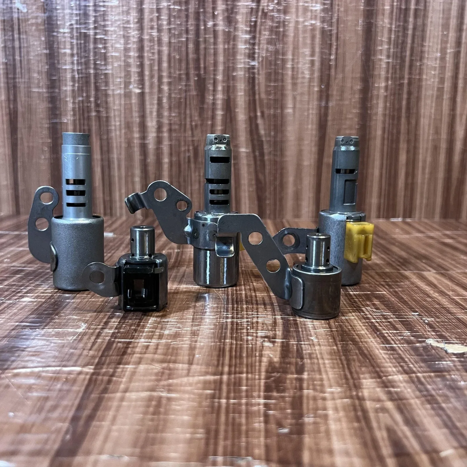HJPMTS 5pcs Shift Solenoid Kit U140E/F U240E/F U241E Toyota RAV4 Camry Silver