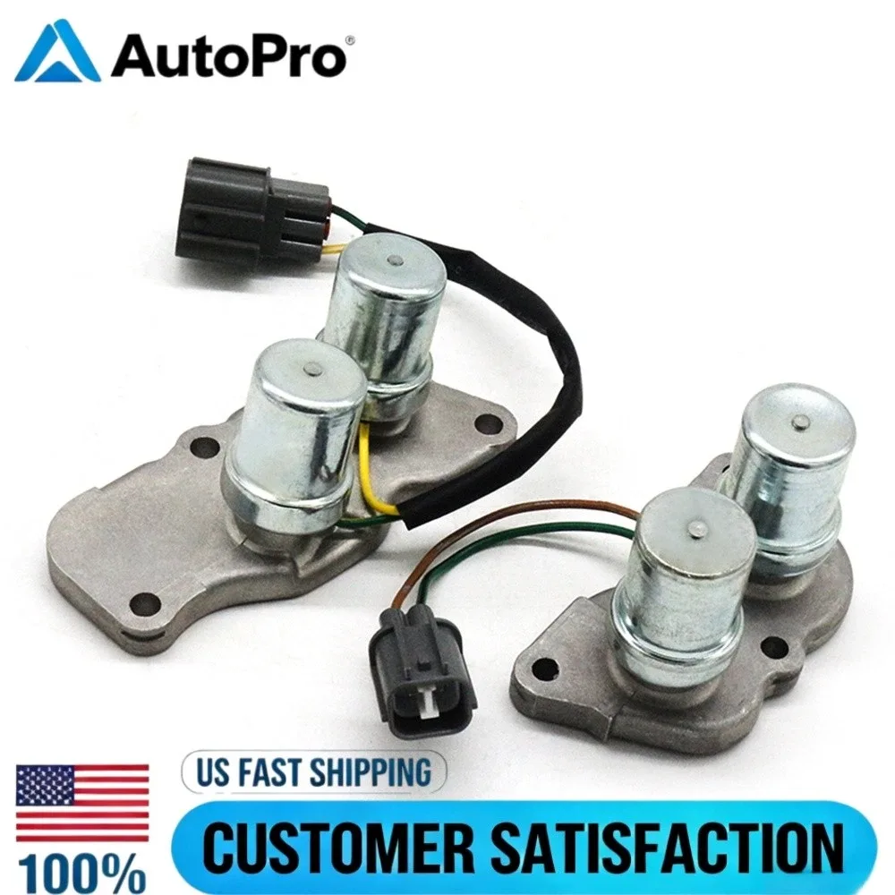 SHIFT CONTROL & LOCK UP SOLENOIDS SET FITS FOR 1990-97 HONDA ACCORD PRELUDE 2.2L