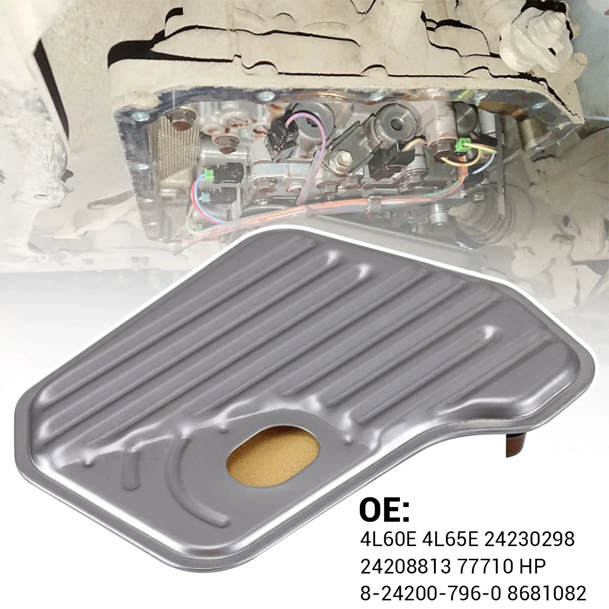 Transmission Filter & Gasket Shift Solenoid Kit A B For GM Chevy 4L60E 24230298 image 3