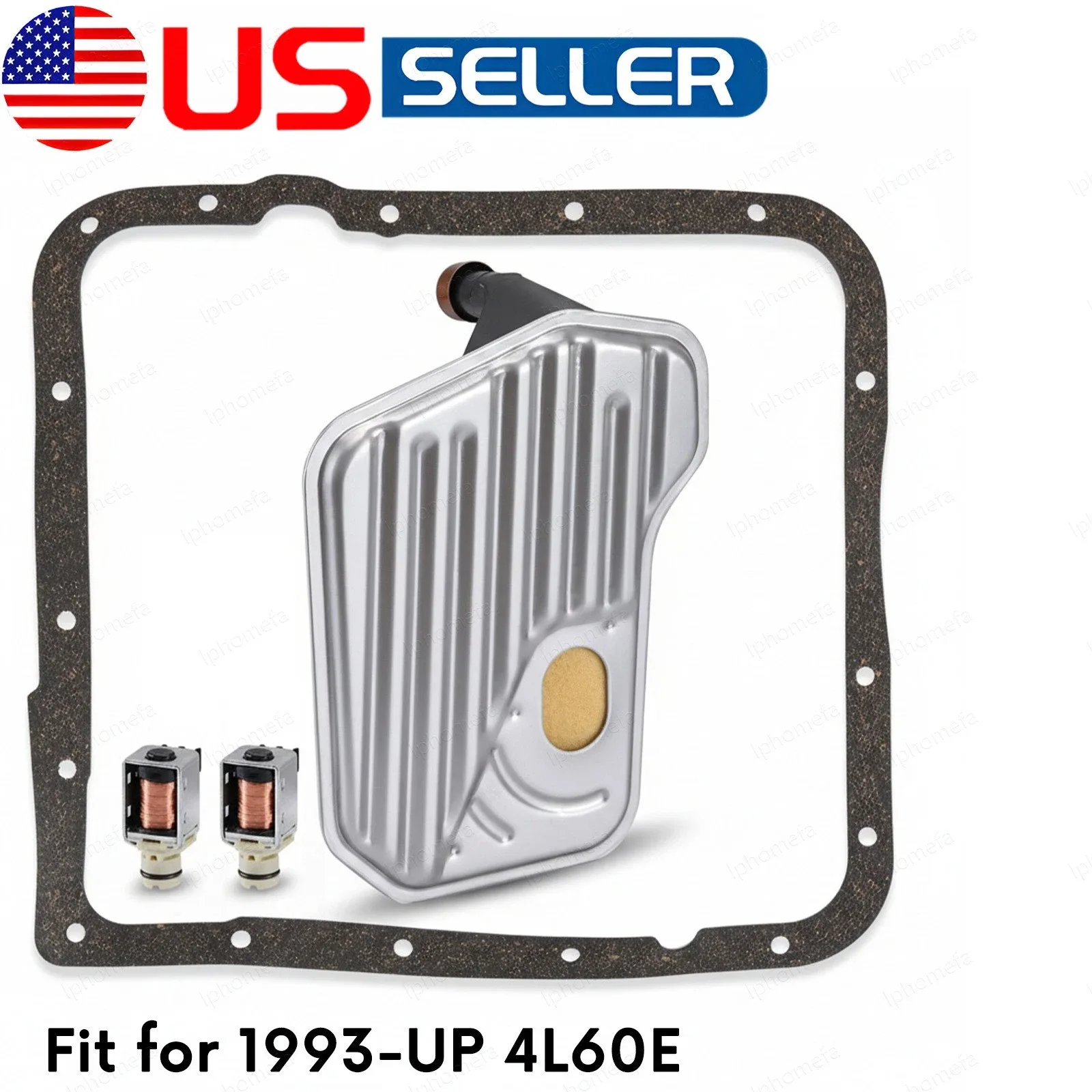 Transmission Filter & Gasket Shift Solenoid Kit A B For GM Chevy 4L60E 24230298