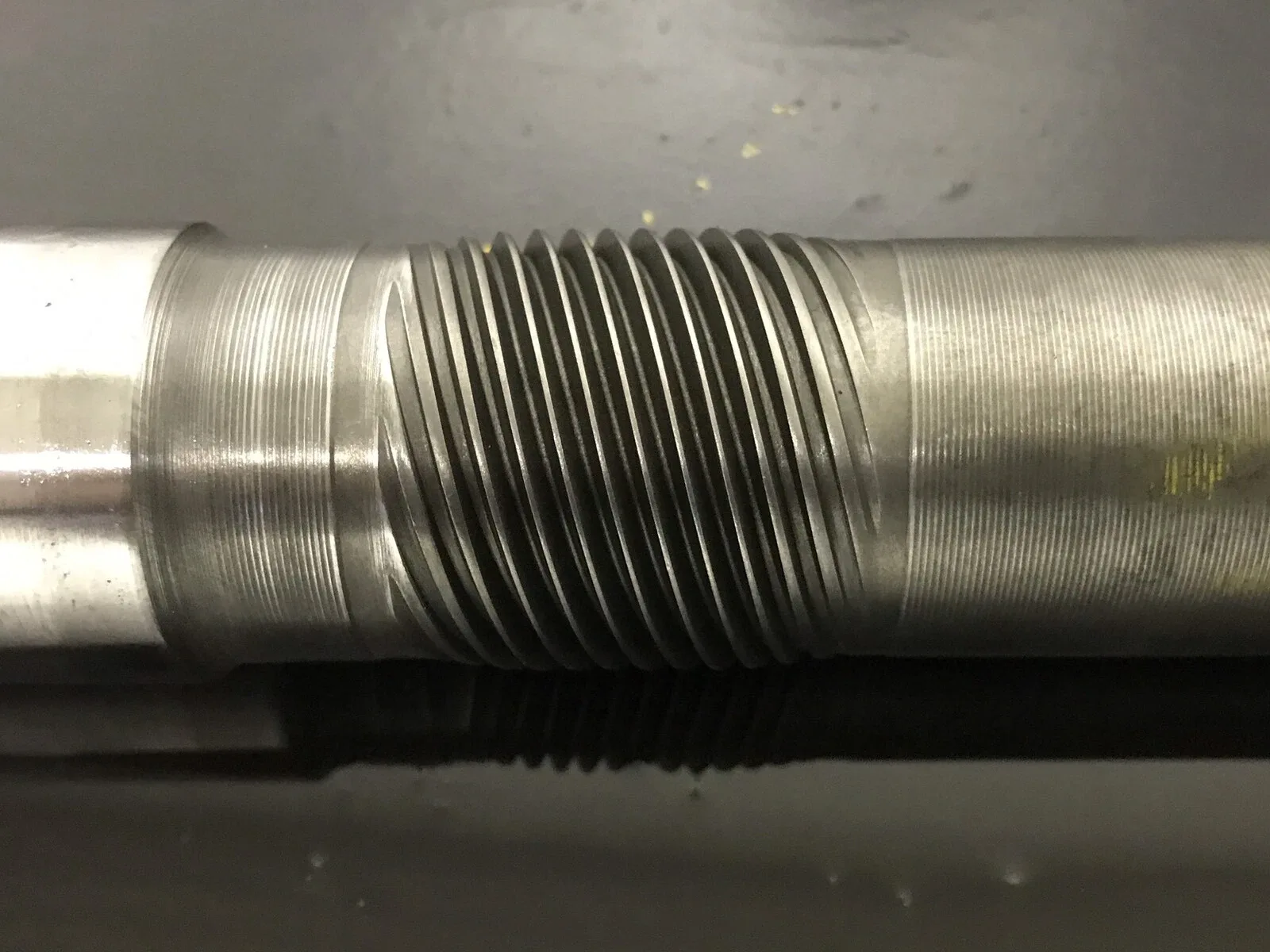 Ford C6 Transmission Output Shaft 26-3/4” Long With 9 Speedo Gear 1950-1960 image 2