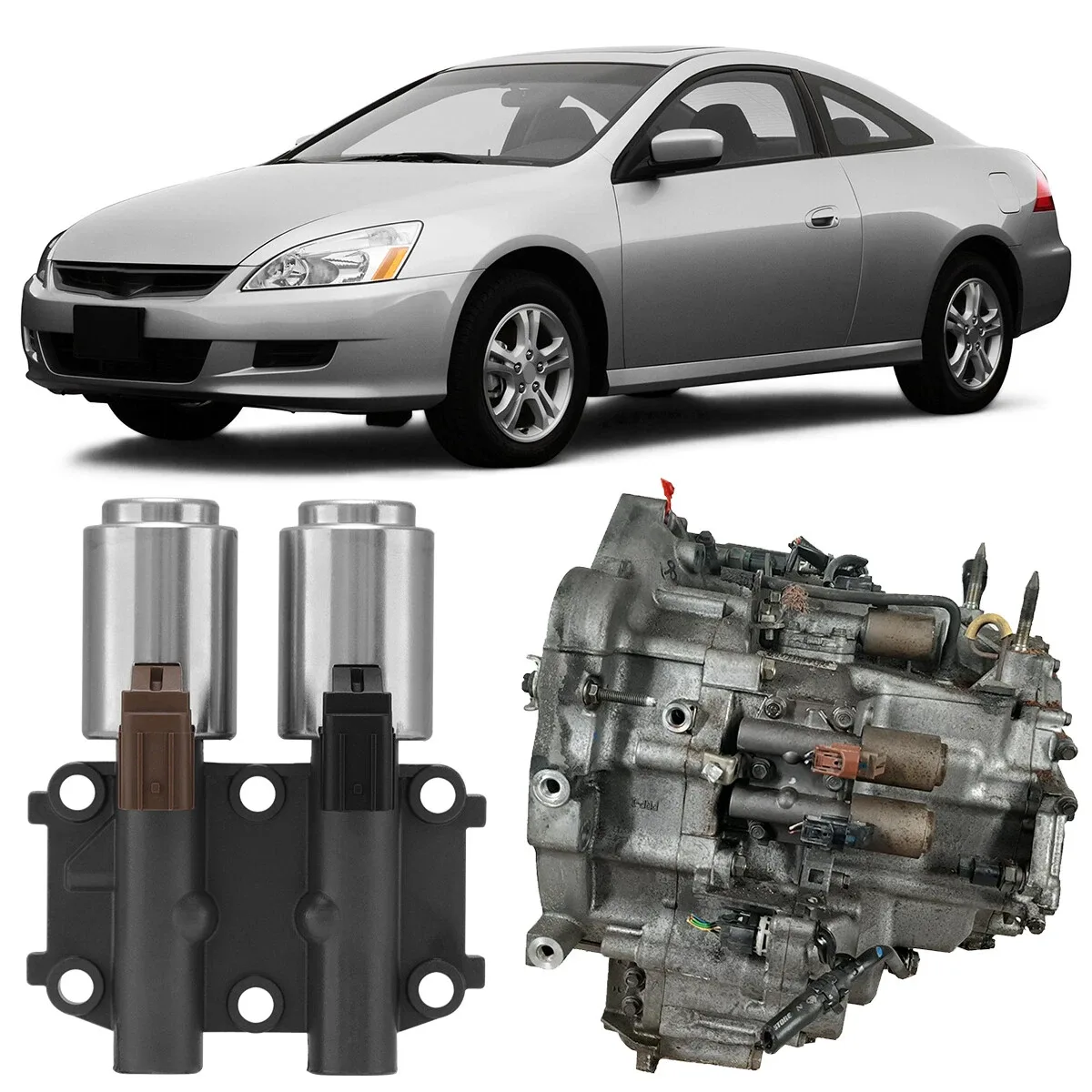 For Honda Accord CRV Acura 99210 28260-PRP-014 Transmission Dual Linear Solenoid image 2