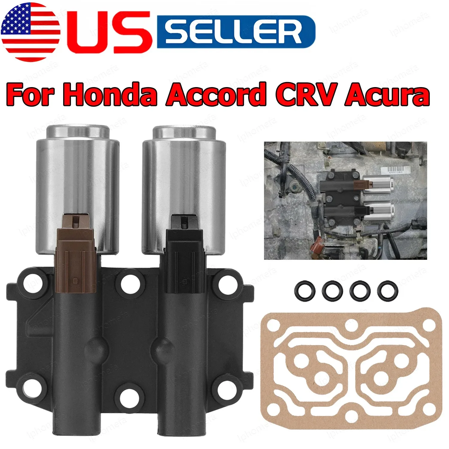 For Honda Accord CRV Acura 99210 28260-PRP-014 Transmission Dual Linear Solenoid
