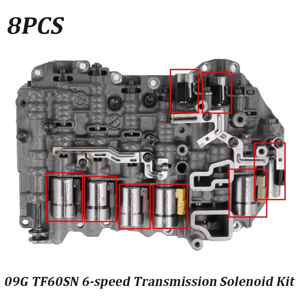 2003‑On VW Audi Mini 6‑Speed Transmission Solenoid Kit TF60SN 09G TF-60SN/TF60SN
