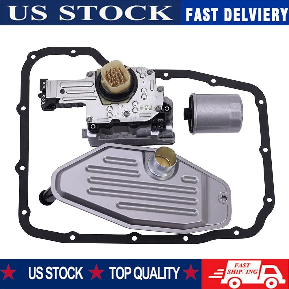 Shift Solenoid Block Pack w/ Plate For Dodge Ram Jeep 45RFE 545RFE 68RFE