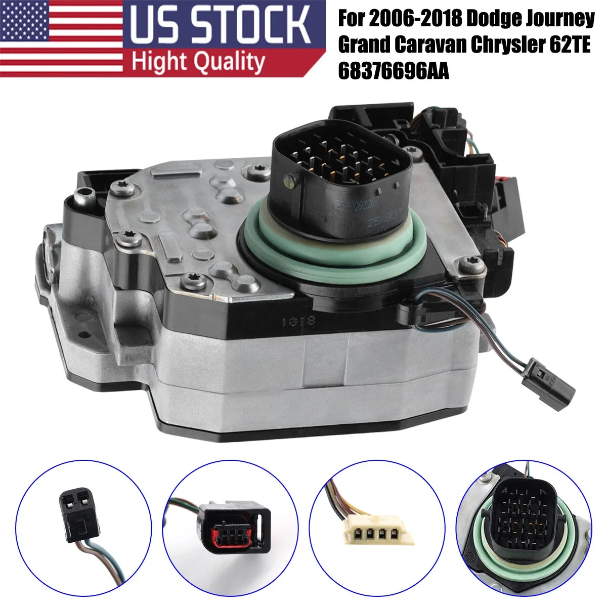 2006-2018 Dodge Grand Caravan / Chrysler Pacifica 62TE Transmission Valve Body w/ Solenoid Block (62TE)