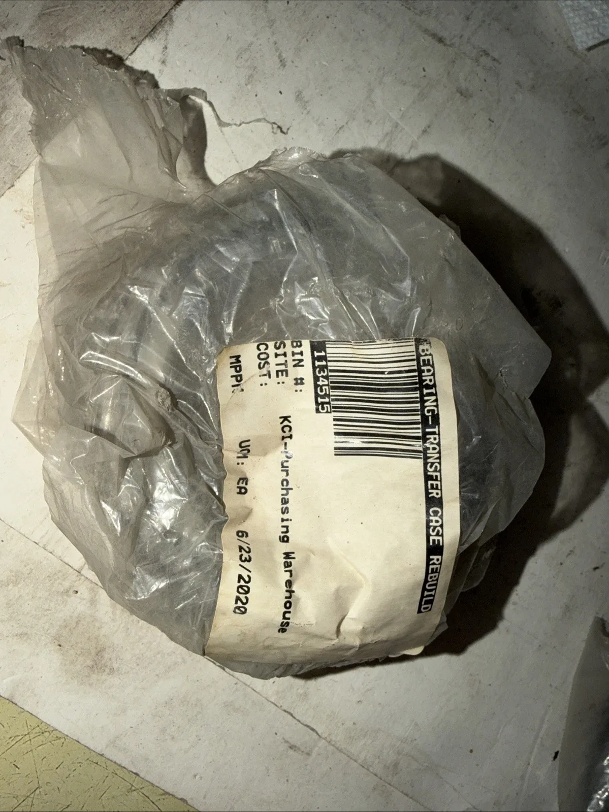 1134515 Output Shaft Rear Bearing Cone