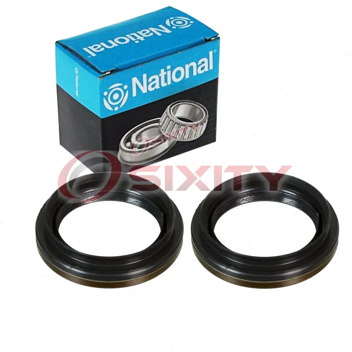 2 pc National Transmission Output Shaft Seals for 2007-2017 Jeep Patriot ge