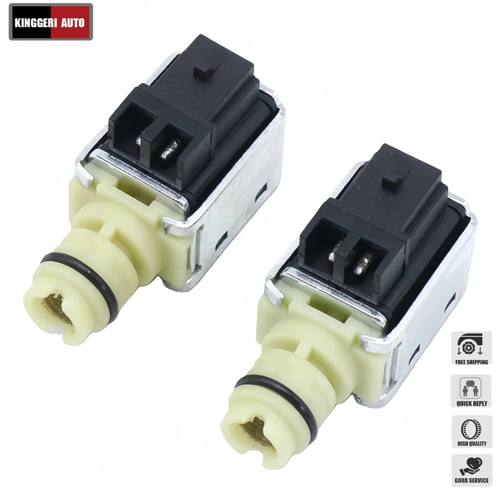 2Pcs For Chevrolet Pontiac Saturn 4T40E 4T45E 4T65E Transmission Shift Solenoid image 4