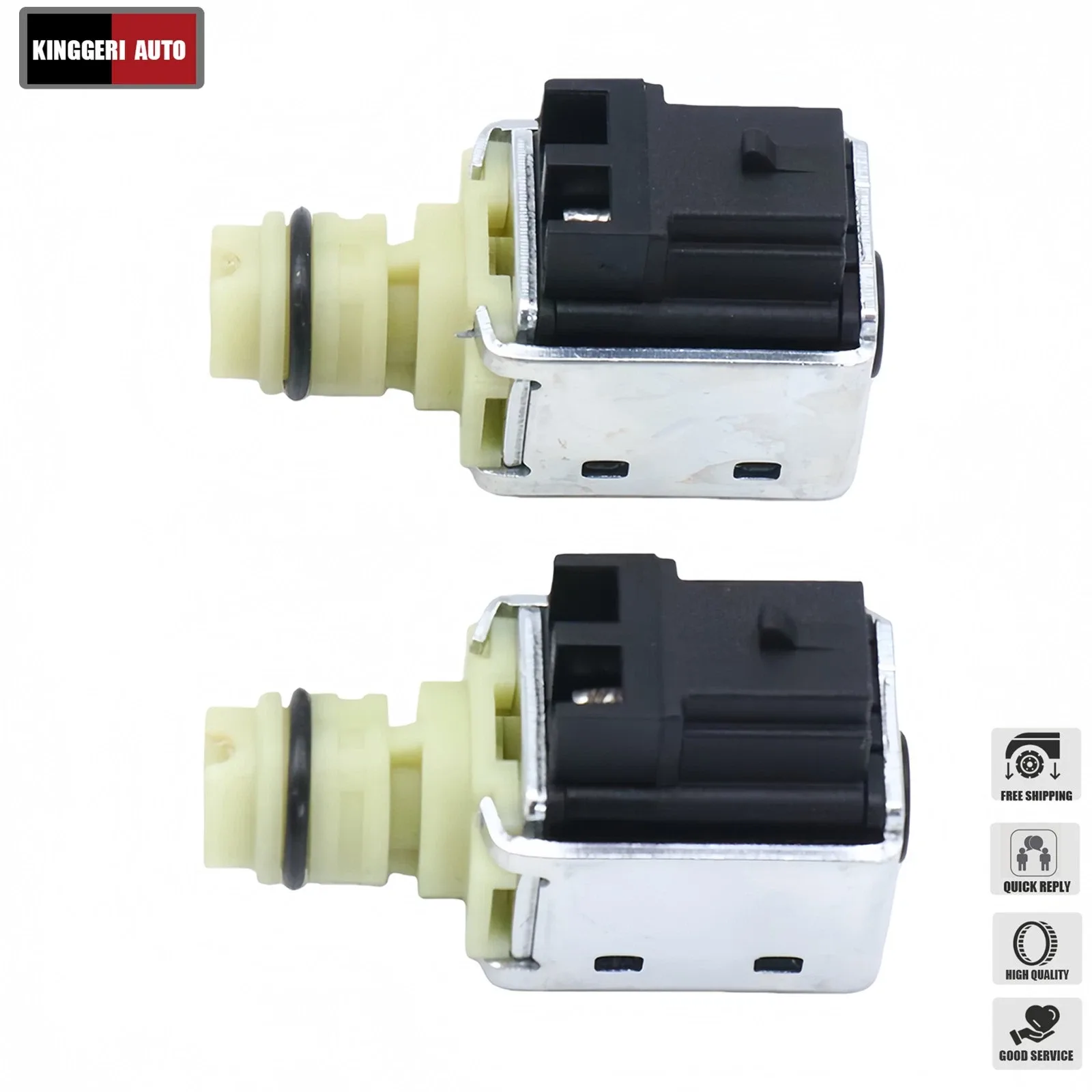 2Pcs For Chevrolet Pontiac Saturn 4T40E 4T45E 4T65E Transmission Shift Solenoid