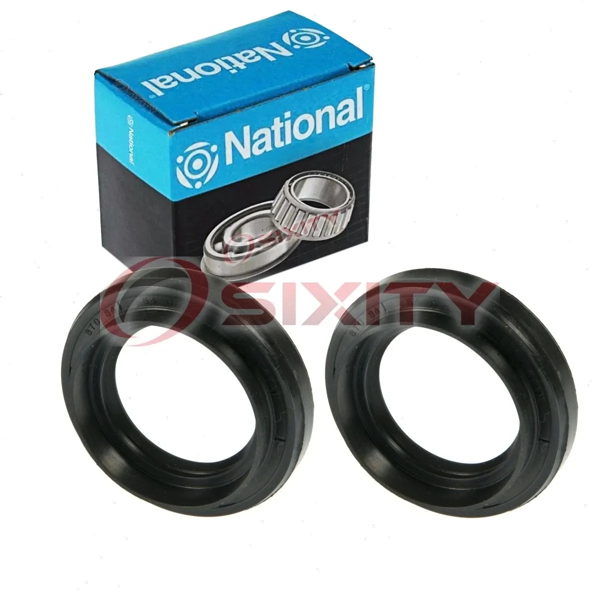 2 pc National Transmission Output Shaft Seals for 1984-1985 Toyota Corolla gk