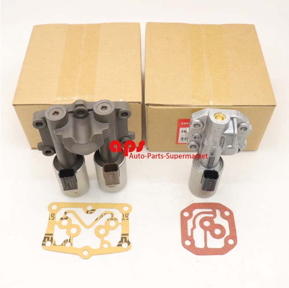 2 PCS NEW OEM Transmission Shift Solenoid A&B for Honda Civic Fit 28250 28260 image 4