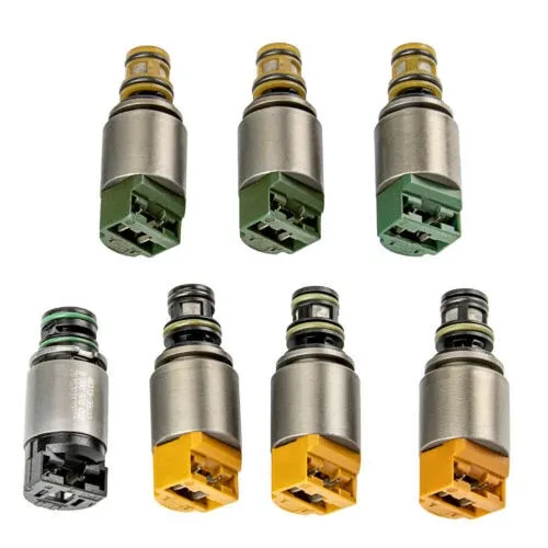 7pcs Valve Body Solenoids For 01-11 BMW 325i 335is 535i 328i ZF6HP19 6HP21 6HP26 image 2
