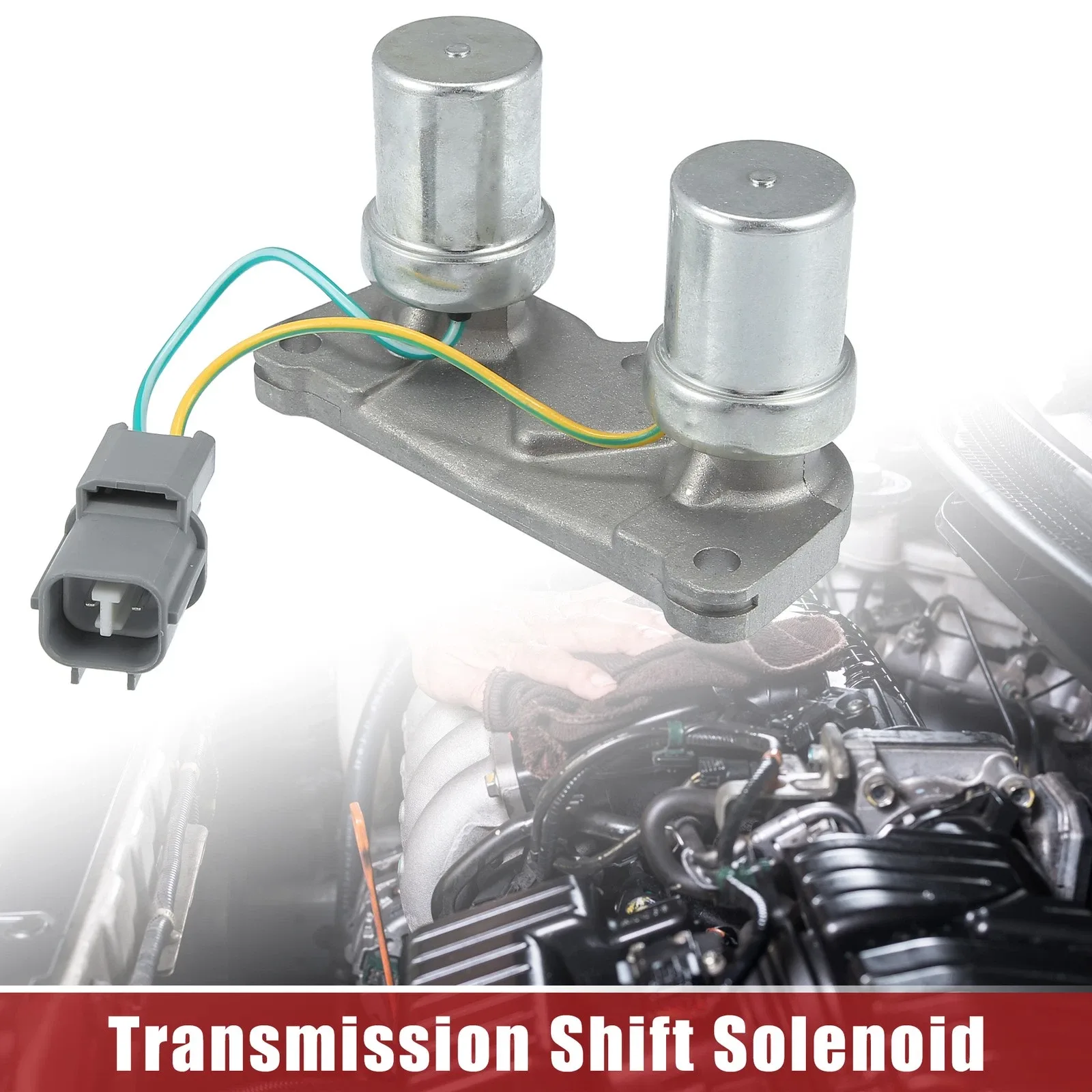 Pack of 1 for Honda Civic 1991-2001 Transmission Shift Solenoid Replacement